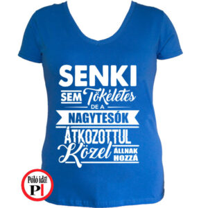 testvér póló tökéletes nagy női kék