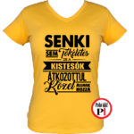 testvér póló tökéletes női citrom