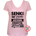 testvér póló tökéletes női pink