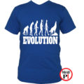 állat póló farkas evolúció kék