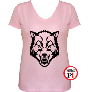 állat póló fakas kettő női pink