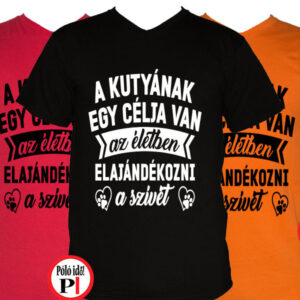 állat póló kutya célja