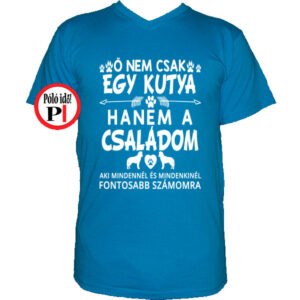 állat póló kutya család vkék