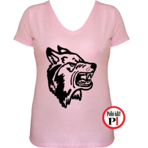 farka póló öt női pink