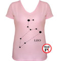 horoszkóp póló leo női pink