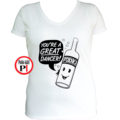 ivos póló vodka dancer női fehér