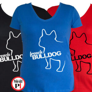 kutya póló french bulldog női