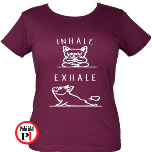Női Inhale Exhale Póló