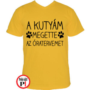 Megette Az Órarendemet Póló
