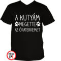 kutya póló megette fekete