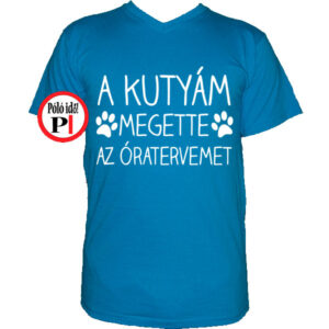 kutya póló megette vkék