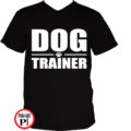 kutya póló,trainer fekete