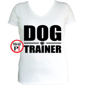 kutya póló trainer női fehér