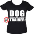 kutya póló trainer női fekete