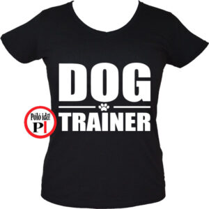 kutya póló trainer női fekete