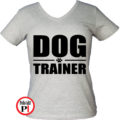 kutya póló trainer női szürke