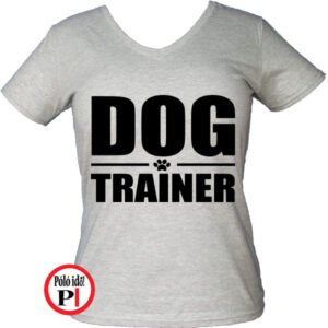 kutya póló trainer női szürke