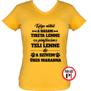 Női Üres Póló