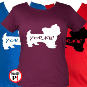 kutya póló yorkie női