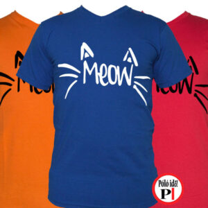 macska póló meow