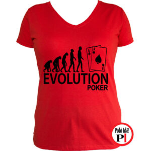 póker póló evolúció női piros