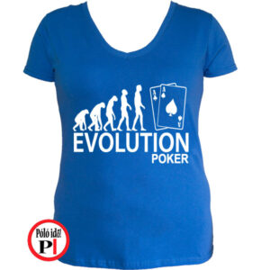póker póló evolúció női kék