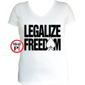 poker póló legalize női fehér