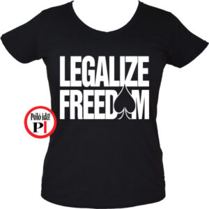 poker póló legalize női fekete