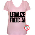 poker póló legalize női pink