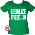 poker póló legalize női zöld