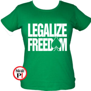 poker póló legalize női zöld