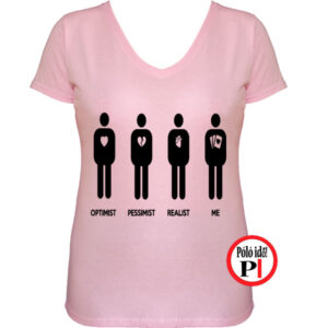 póker póló szív női pink