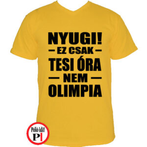 sport póló olimpia citrom