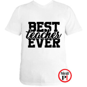 tanár póló best fehér
