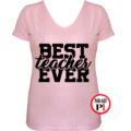 tanár póló best női pink
