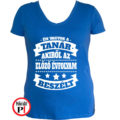 tanár póló előző évfolyam női kék