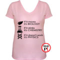 tanár póló if it női pink