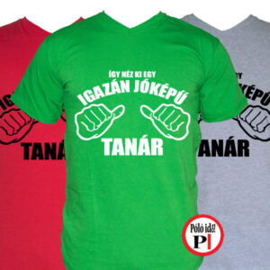 tanár póló jóképű