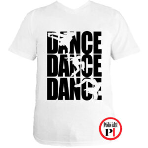 tánc póló dance dance dance fehér