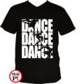 tánc póló dance dance dance fekete