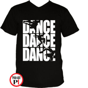 tánc póló dance dance dance fekete
