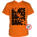 tánc póló dance dance dance narancs