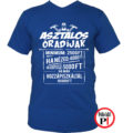 asztalos póló óradíjak kék
