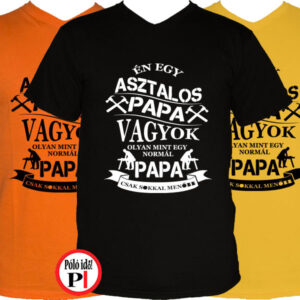 asztalos póló papa