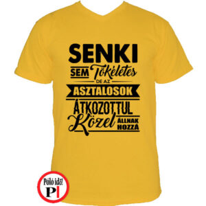 asztalos póló tökéletes citrom