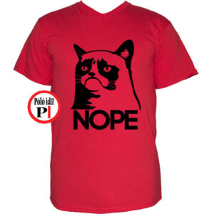 cicás póló nope piros
