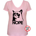 cicás póló nope női pink