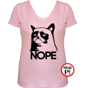 cicás póló nope női pink