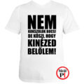 edző póló nem kokszolok fehér
