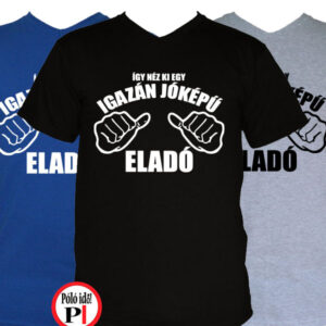 eladó póló jóképű